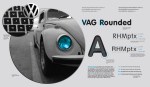 VAG Rounded Volkswagen AG 1979 Sans Serif