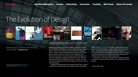 Timothy Jacoby Interactive PDF Portfolio